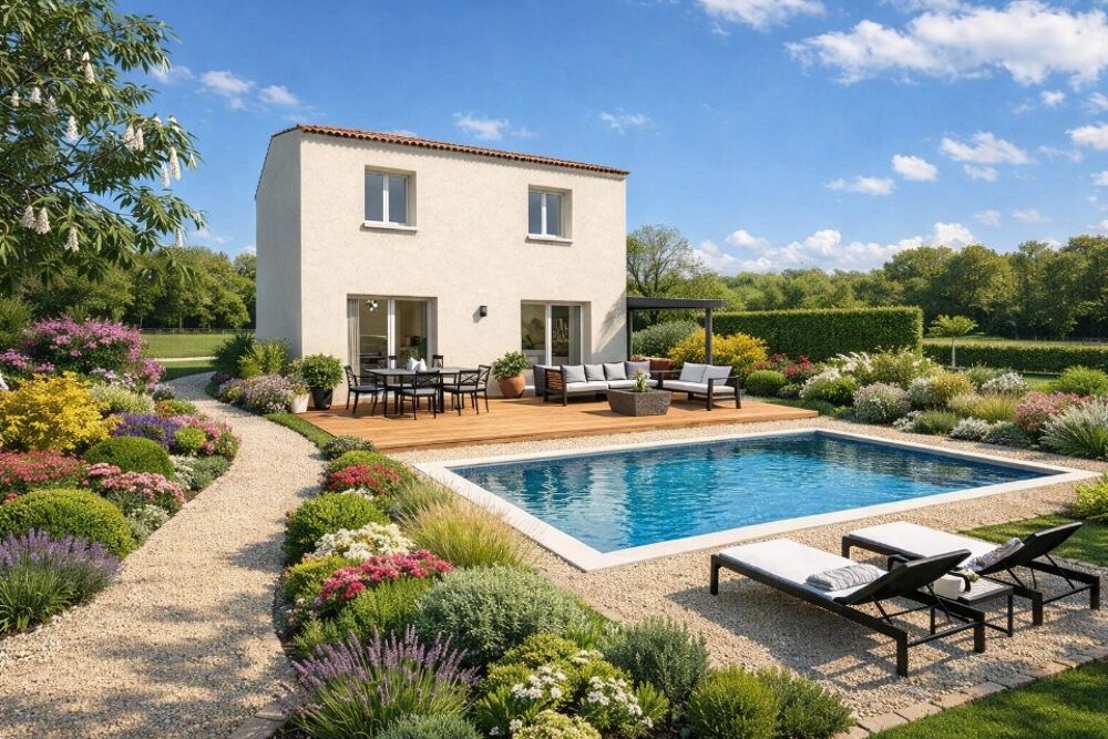Votre maison neuve 4 pièces à Fons à construire! <BR....