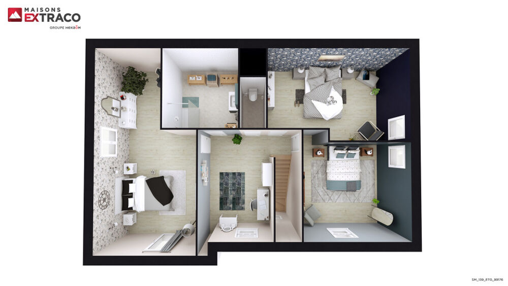 vente Maison - 6 pièce(s) - 139 m² Saint-Benoît-d'Hébertot (14130)