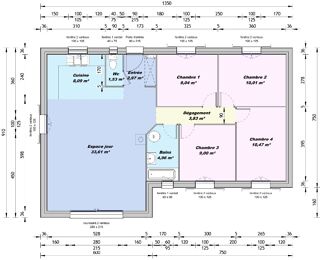  Maison à vendre 6 pièces 93 m²