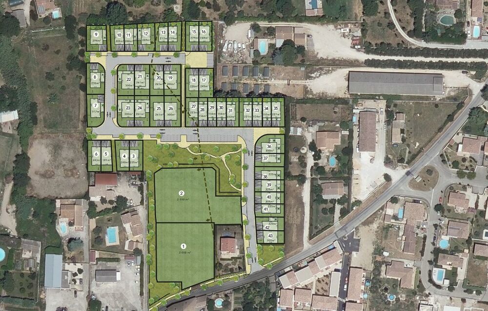MAISON À CONSTRUIRE DE 6 PIÈCES À REDESSAN, À PROXIMITÉ ....