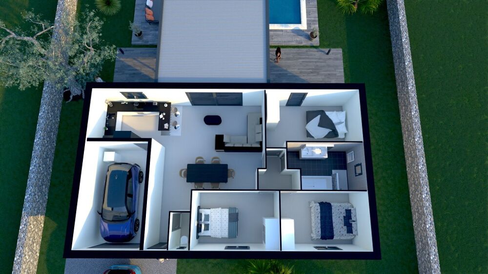 vente Maison - 4 pi�ce(s) - 89 m� Ginestas (11120)