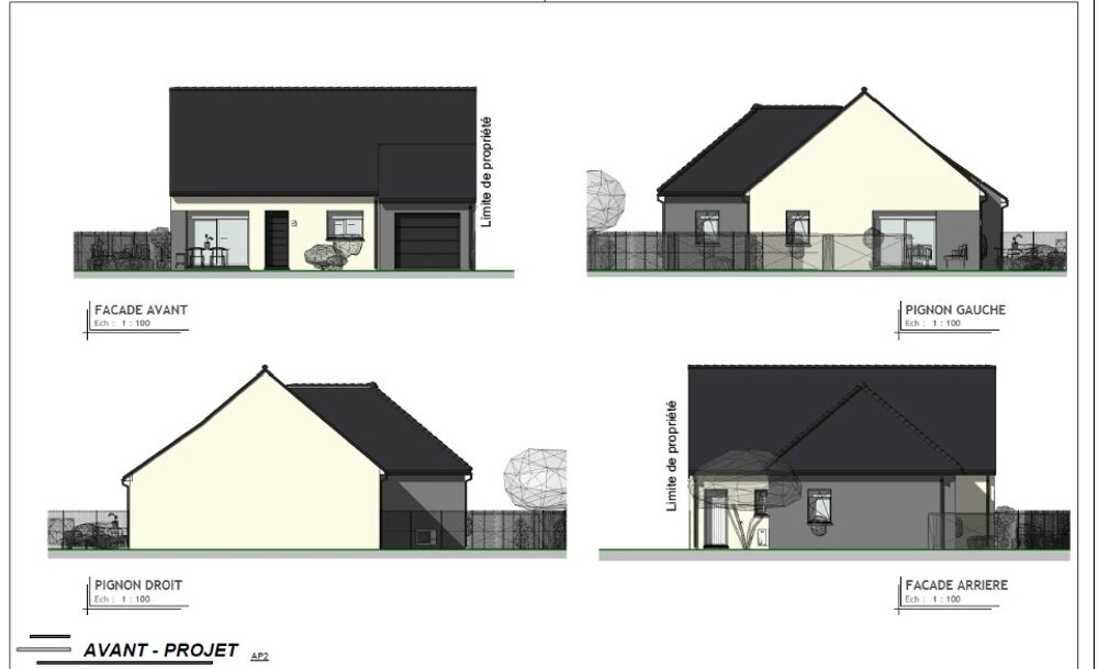 MAISON À CONSTRUIRE DE 85 M² IDÉALEMENT SITUÉE À CHAILLA....