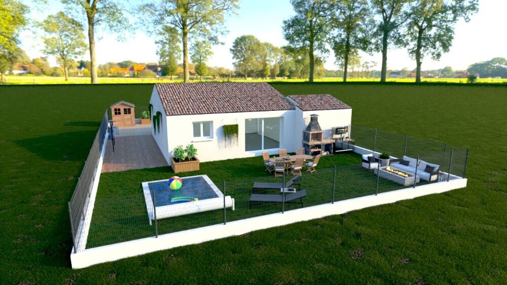 PROJET DE CONSTRUCTION - Maison T3 (70 m²) à Cazouls-lès....