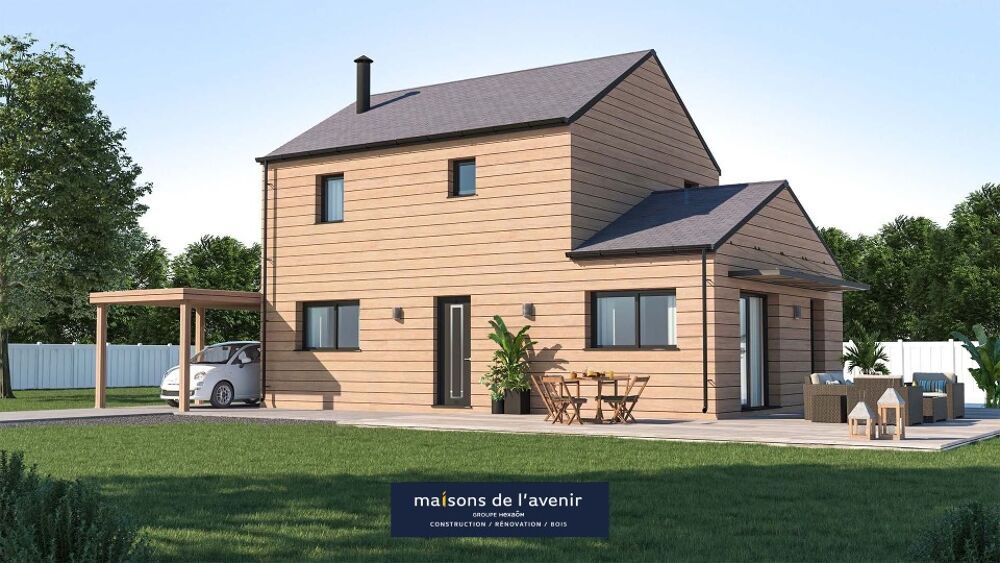 MAISON NEUVE À GORGES AVEC 90 M² A OSSATURE BOIS DE SURF....
