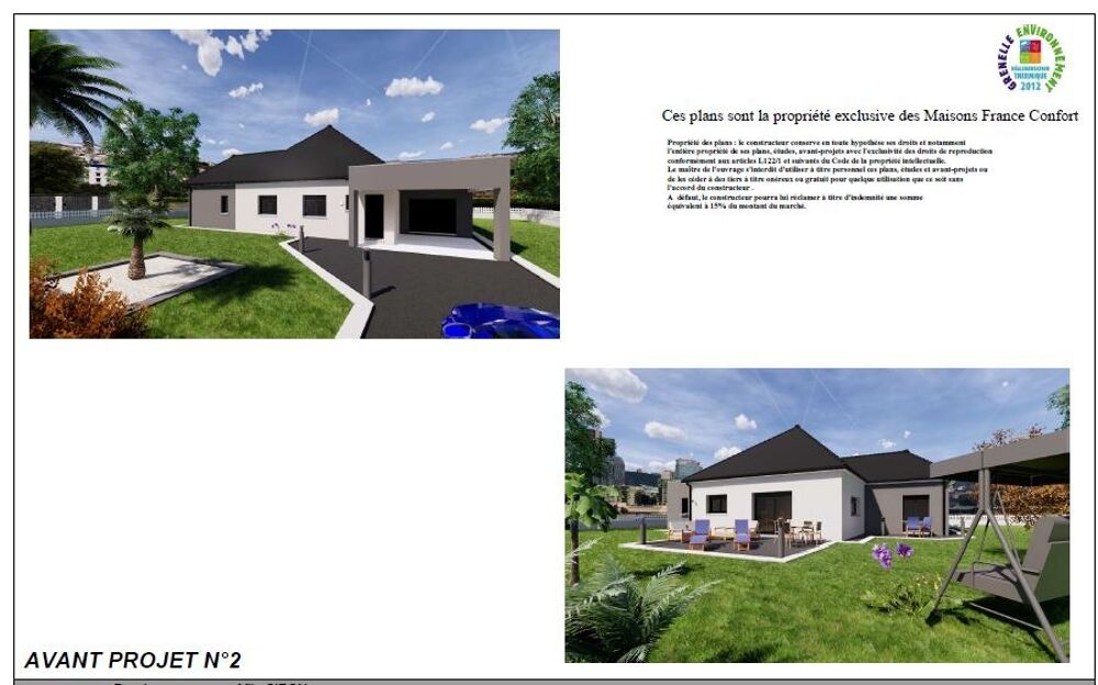 MAISON À CONSTRUIRE DE 95 M² PROCHE D'ALENÇON S....
