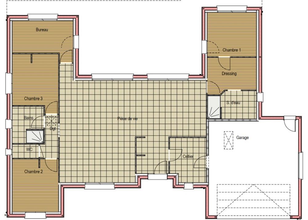 Coulans-sur-Gée : maison T7 (134 m²) en vente Idéale....