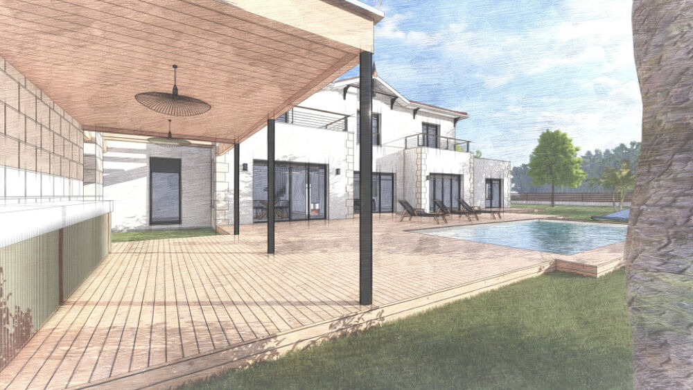 Maison contemporaine avec prestations haut de gamme sur ....