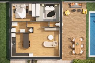  Maison � vendre 3 pi�ces 55 m�