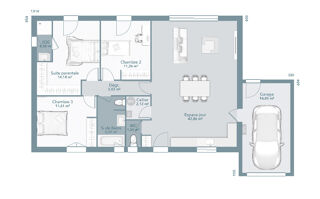  Maison 4 pièces 95 m² Calmont