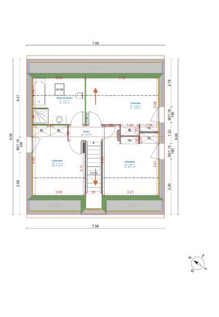  Maison 6 pi�ces 89 m� Honfleur