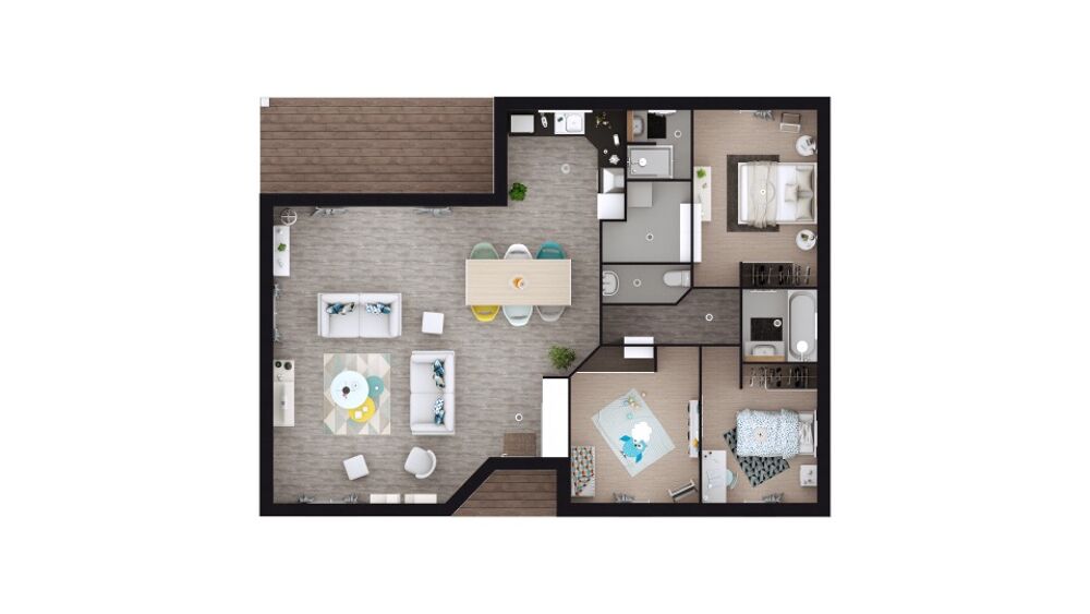 vente Maison - 4 pièce(s) - 103 m² Mugron (40250)