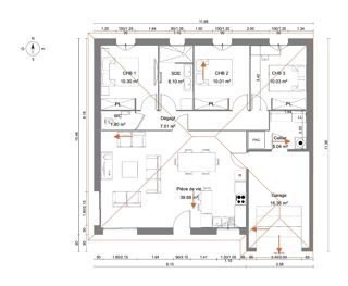 Maison 4 pi�ces 89 m� Saint-paul-de-varax
