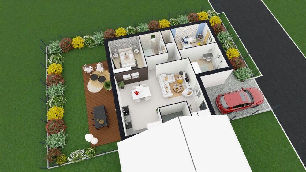 vente Maison - 4 pièce(s) - 79 m² Azay-sur-Cher (37270)