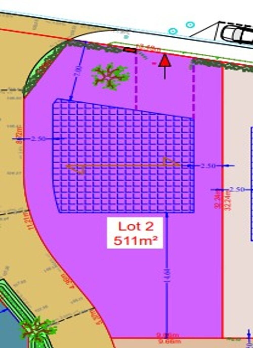 vente Terrain - 511 m² Maule (78580)