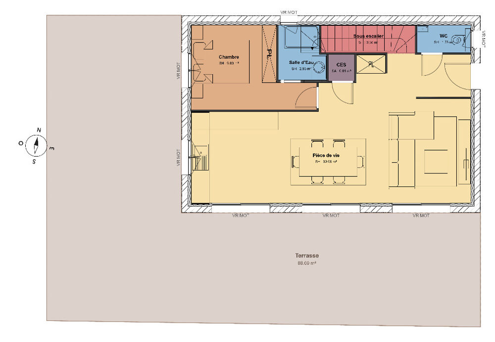 vente Maison - 6 pièce(s) - 109 m² Levens (06670)