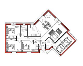  Maison � vendre 4 pi�ces 132 m�