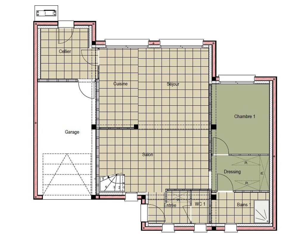 vente Maison - 4 pièce(s) - 108 m² Sargé-lès-le-Mans (72190)