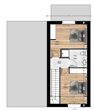  Maison 5 pi�ces 70 m� Angers