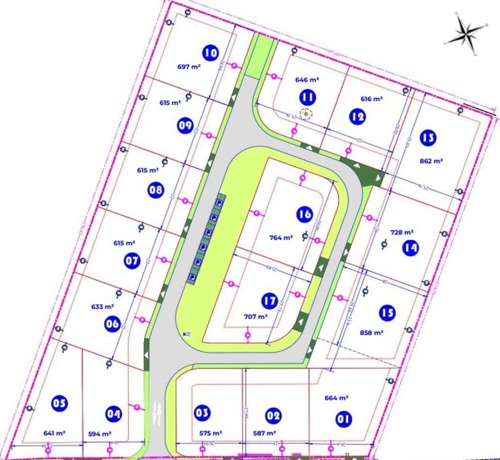 vente Terrain - 615 m² Boismont (80230)