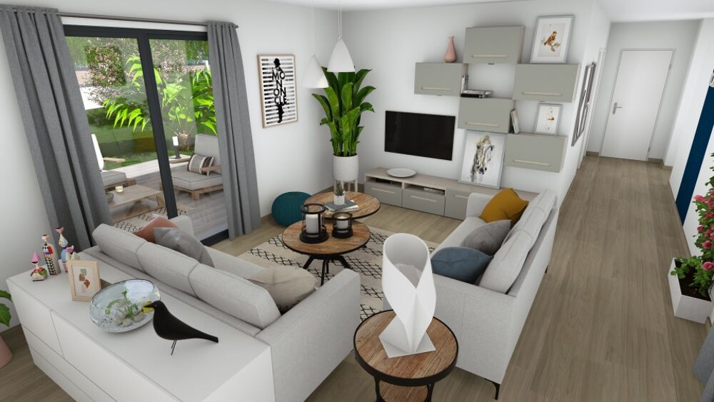 Maison neuve 131 M2 avec jardin à ALBON (26140) Vous....