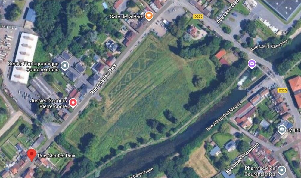 vente Terrain - 370 m² Courchelettes (59552)