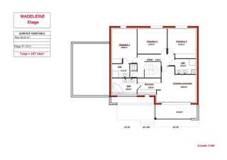  Maison à vendre 8 pièces 175 m²