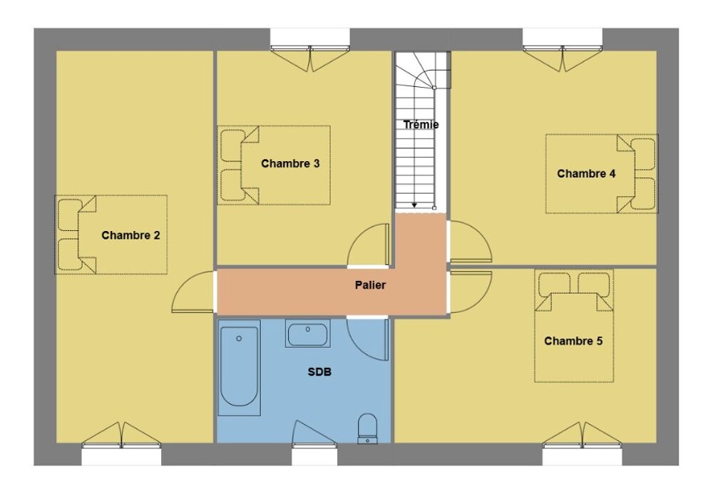 vente Maison - 6 pièce(s) - 131 m² Daoulas (29460)