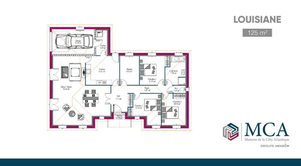 vente Maison - 6 pièce(s) - 125 m² Saint-Sulpice-de-Royan (17200)