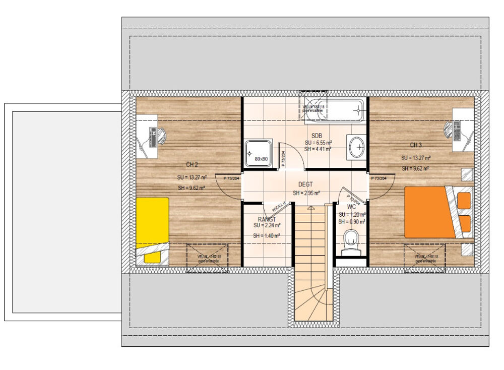 vente Maison - 5 pièce(s) - 95 m² Sainte-Gemmes-sur-Loire (49130)