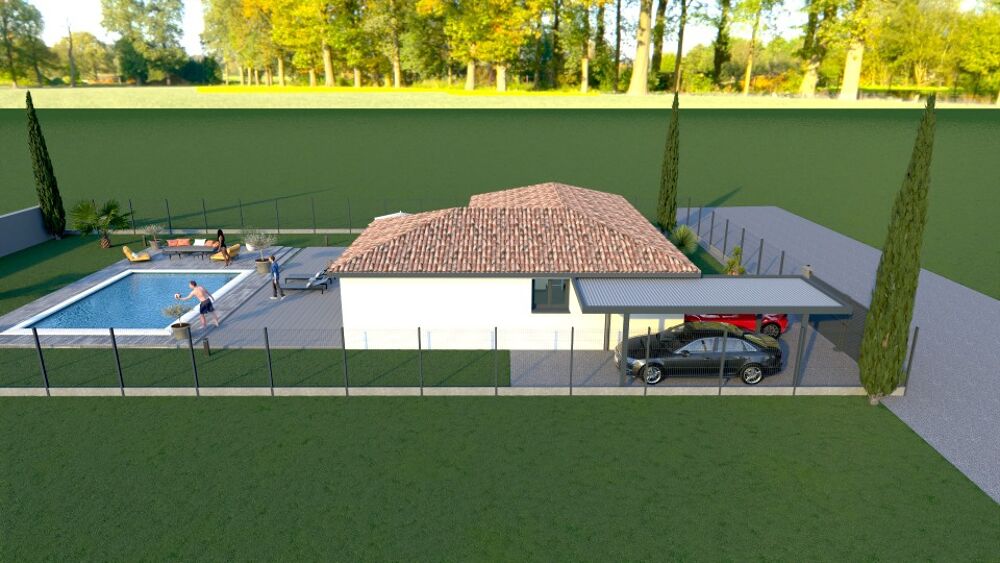 vente Maison - 4 pice(s) - 90 m Villalier (11600)