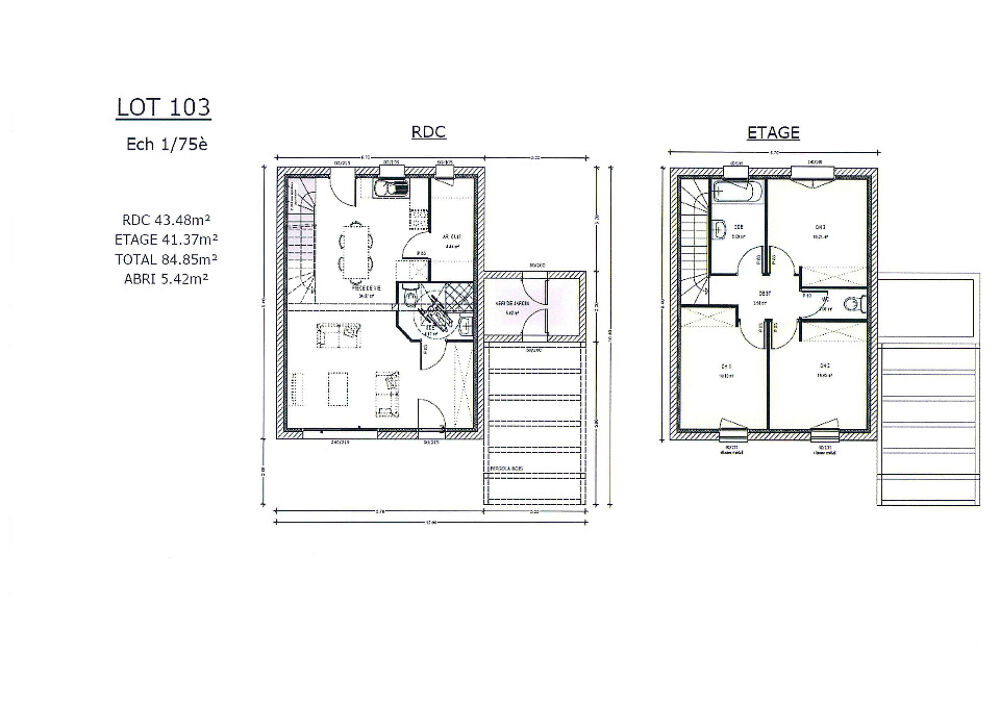 vente Maison - 5 pièce(s) - 85 m² Saint-Jean-d'Assé (72380)