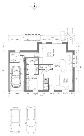  Maison à vendre 3 pièces 130 m²
