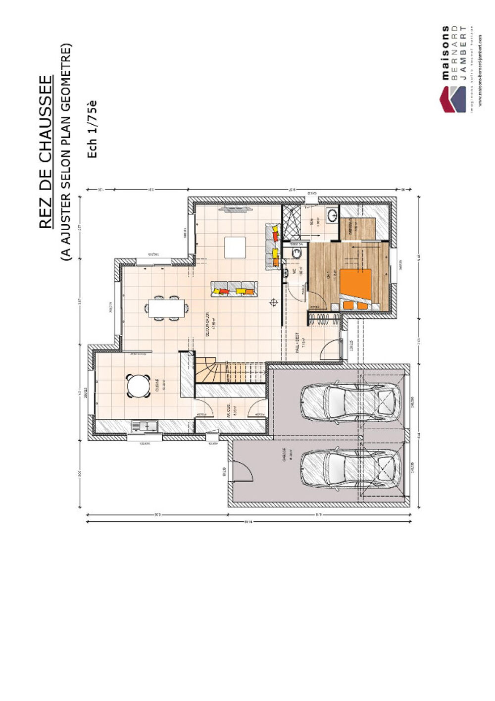 vente Maison - 5 pièce(s) - 140 m² Saint-Georges-sur-Layon (49700)