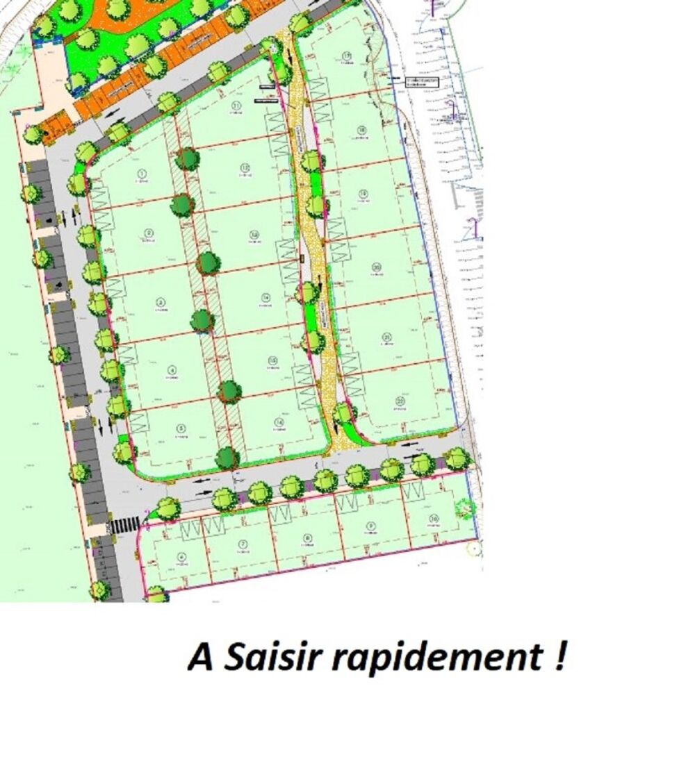 vente Terrain - 364 m Peyrolles-en-Provence (13860)