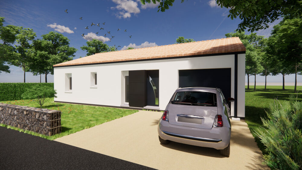 VENTE d'une maison de 4 pièces (84 m²) à Beaufou Idé....