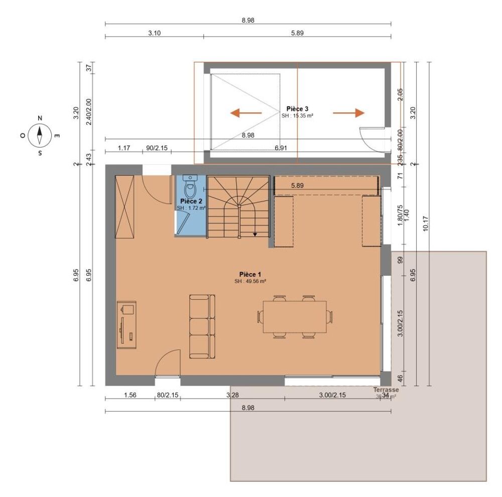 Maison neuve 93 M2 avec jardin à ANNEYRON (26140) Vo....