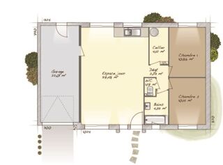  Maison � vendre 4 pi�ces 70 m�