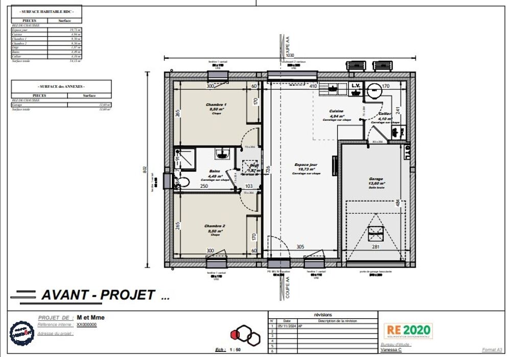 MAISON À CONSTRUIRE DE 54 M² À LUCEAU, 3 PIÈCES <BR/....