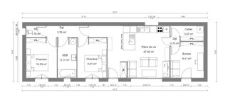  Maison � vendre 4 pi�ces 73 m�