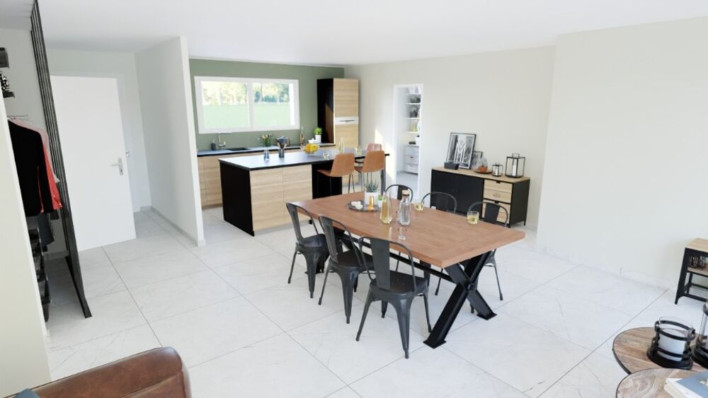 A Arleux (59151) , maison de plain pied de 94m2 à constr....