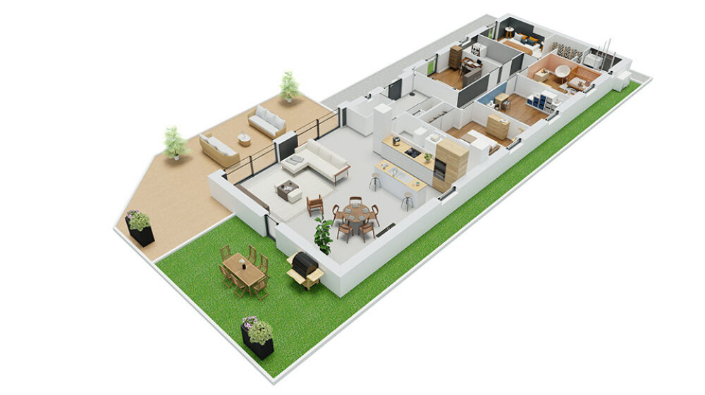 MAISON À CONSTRUIRE DE 140 M² À CONCHIL-LE-TEMPLE, EMPLA....