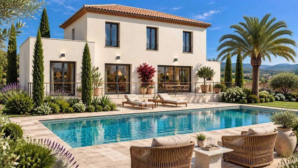 Maison familiale contemporaine de 184 m² - 5 chambres<BR....