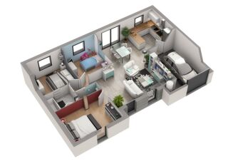  Maison � vendre 4 pi�ces 90 m�