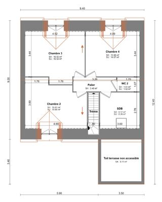  Maison � vendre 6 pi�ces 120 m�