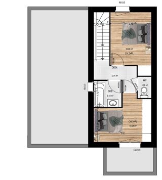  Maison � vendre 5 pi�ces 81 m�