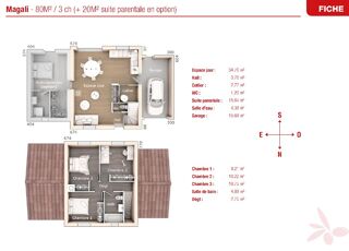  Maison  vendre 5 pices 80 m