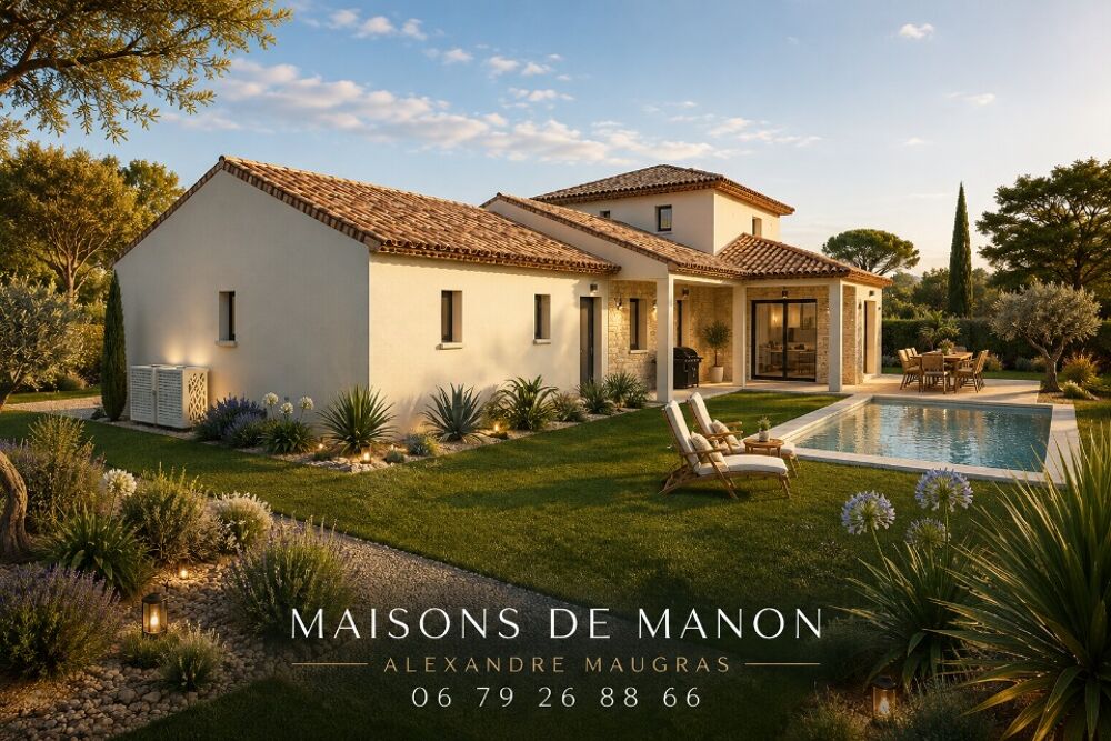Les Maisons de Manon vous propose sur ce terrain diverse....