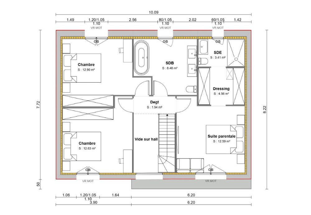 vente Maison - 6 pièce(s) - 120 m² Carvin (62220)