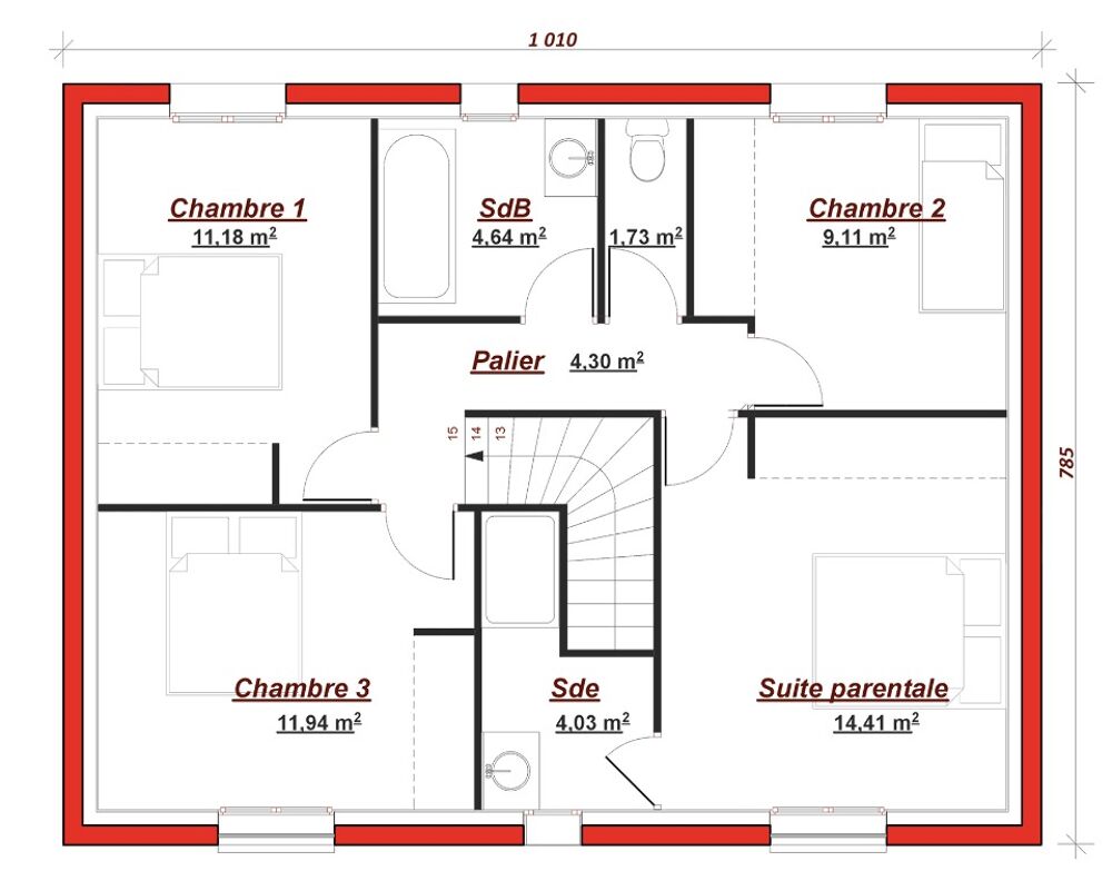 Marly-le-Roi : maison de 6 pièces (125 m²) en vente ....