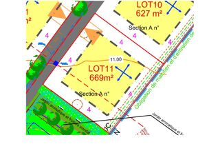  Terrain � vendre 669 m�